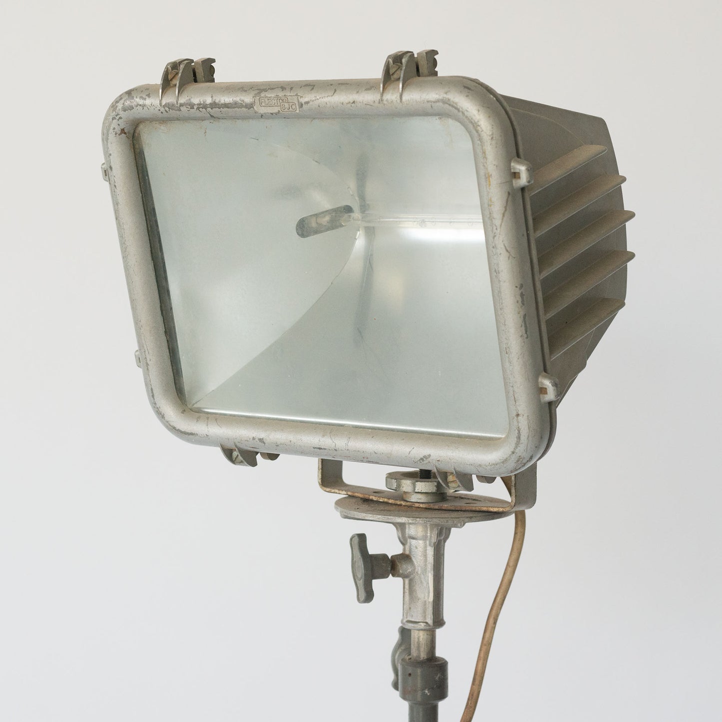 1950s Industrial Tripod Floor Lamp