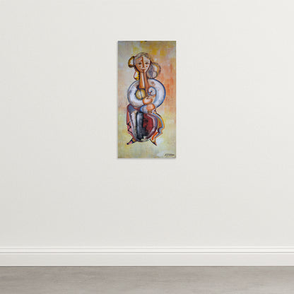Woman with Flute by Alejandro Giner Marco