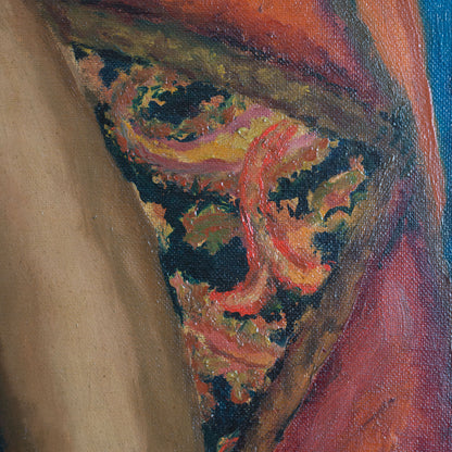 Portrait of a Seated Man by Alicia Berenguer