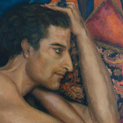 Portrait of a Seated Man by Alicia Berenguer