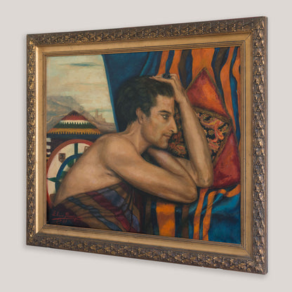 Portrait of a Seated Man by Alicia Berenguer