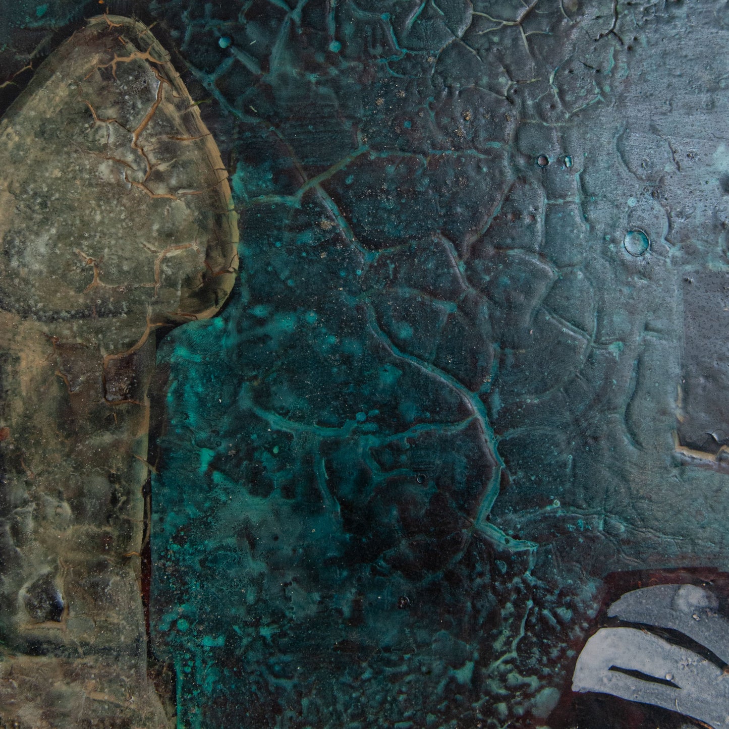 Symbolic Figure Composition – Circle of Hamed Nada (Egyptian, 1924–1990)