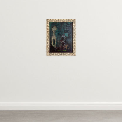 Symbolic Figure Composition – Circle of Hamed Nada (Egyptian, 1924–1990)