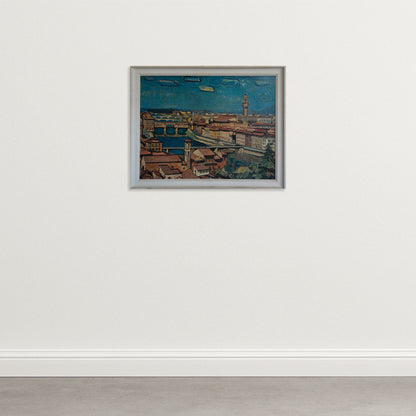 Florence by Federico Lloveras – Large Framed Oleograph