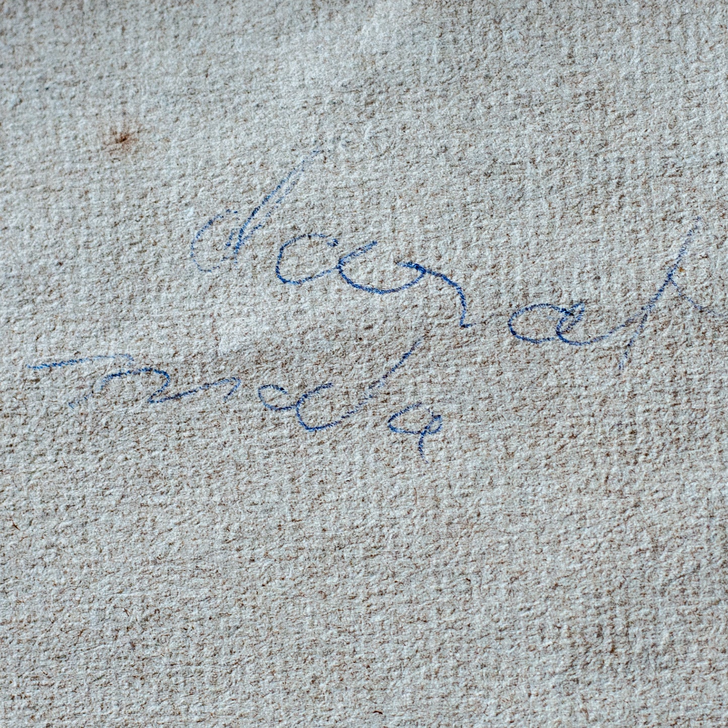 Male Nude Study – Artist Presently Unidentified