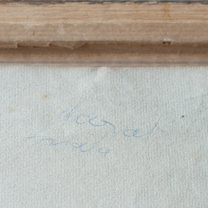 Male Nude Study – Artist Presently Unidentified