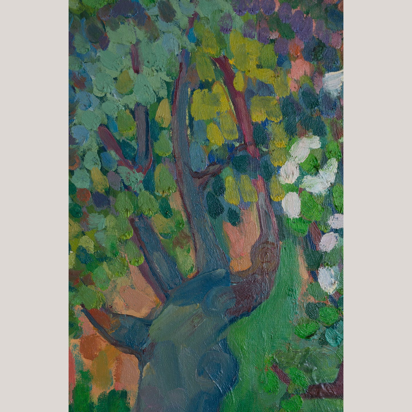 A. Estrada | Blossom | Vintage Signed Oil on Canvas