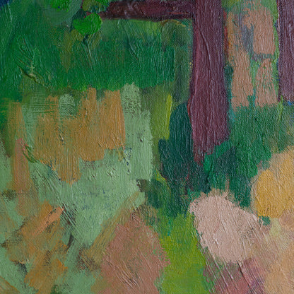 A. Estrada | Blossom | Vintage Signed Oil on Canvas