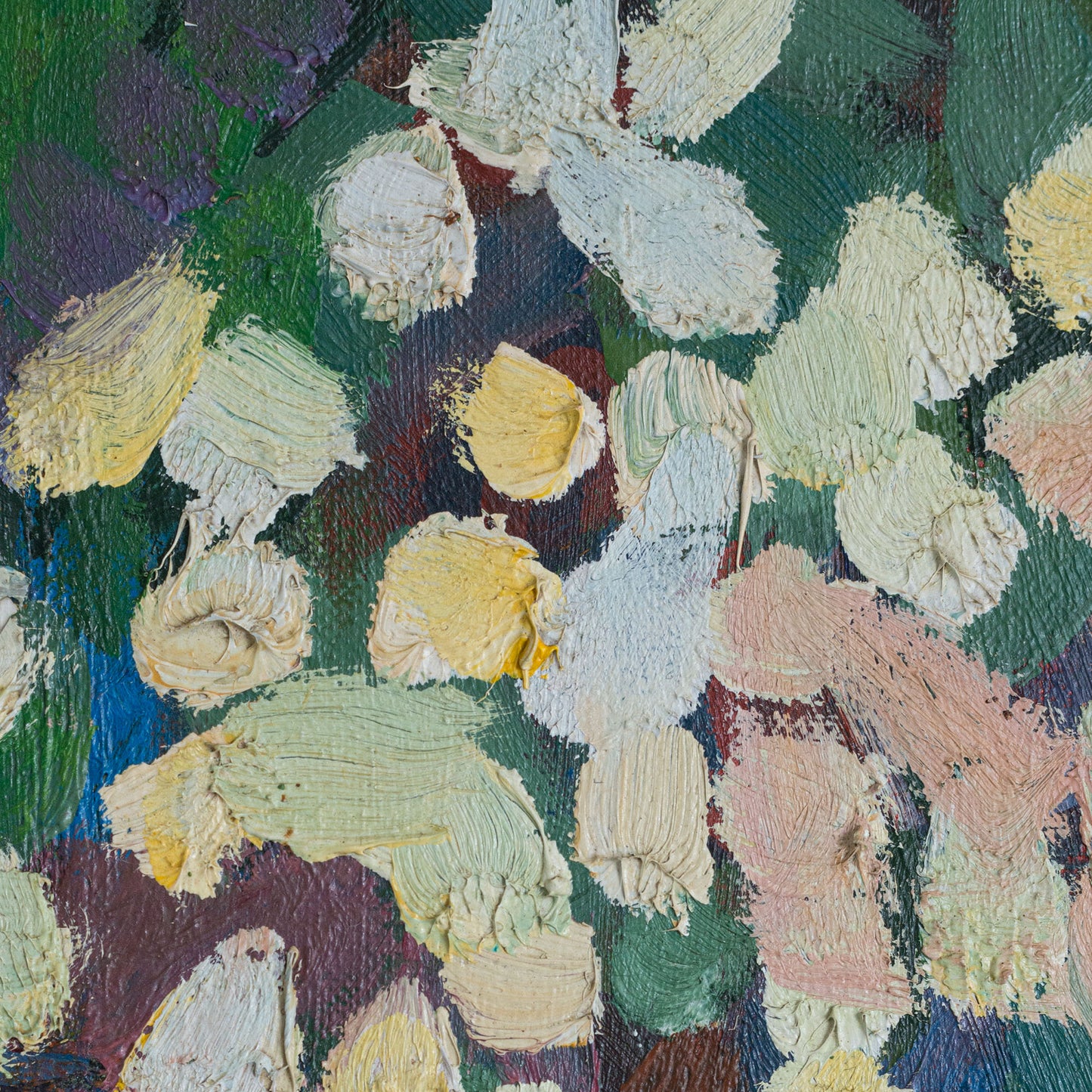 A. Estrada | Blossom | Vintage Signed Oil on Canvas