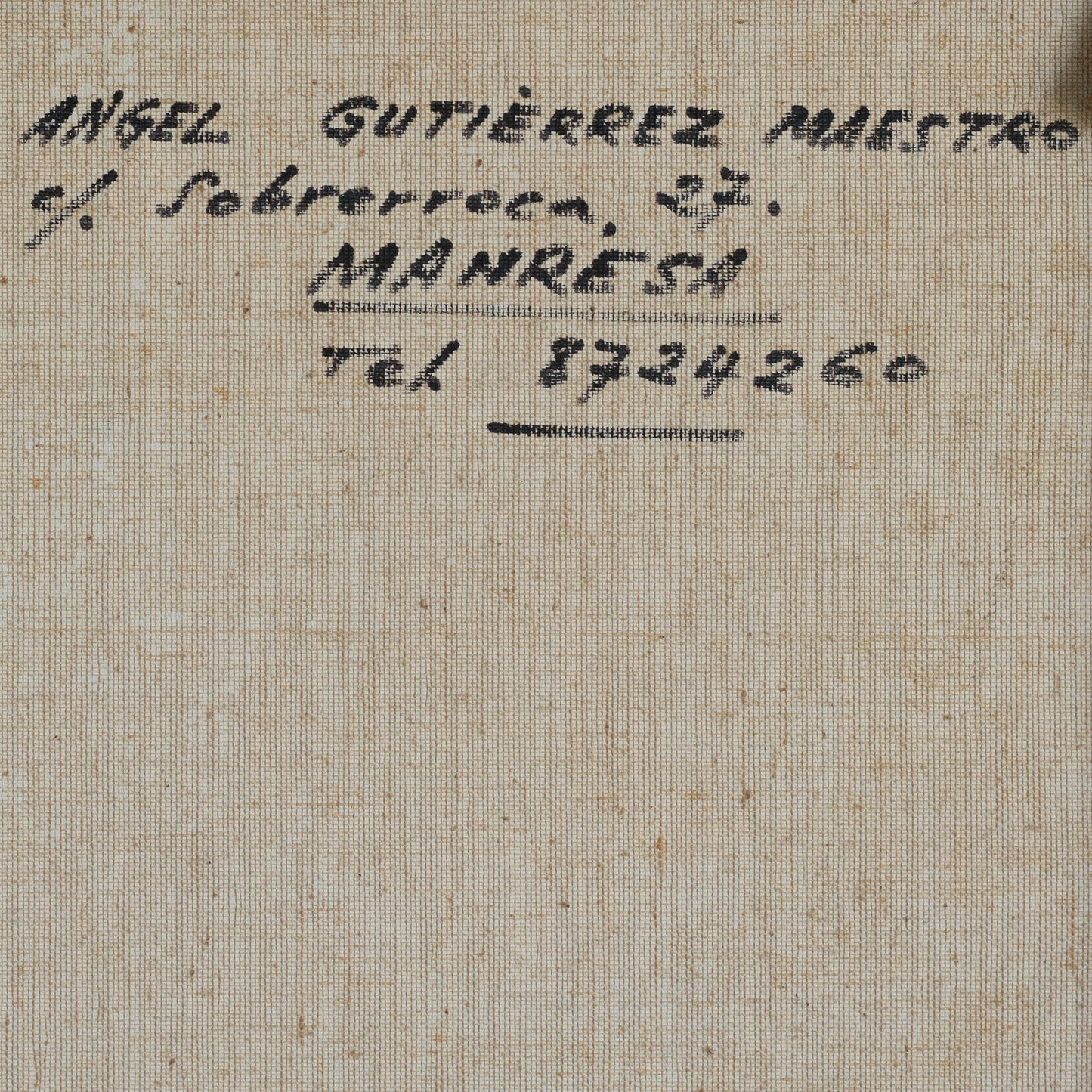 Sant Cugat del Vallès – Àngel Gutiérrez Maestro (1921–1988)