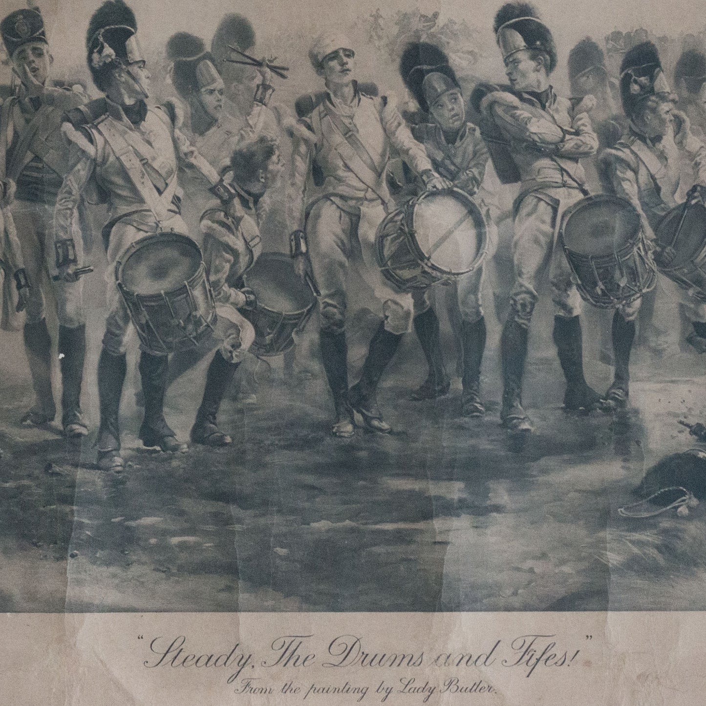 Steady, The Drums and Fifes! – After Lady Butler