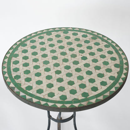 Antique Mosaic Garden Table