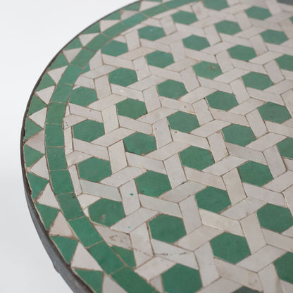 Antique Mosaic Garden Table