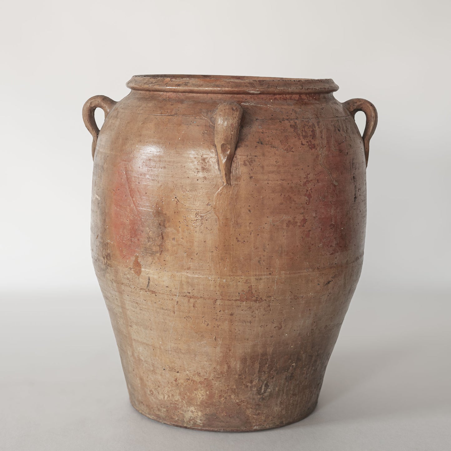 Large Antique Olive Pot – 19th Century Mediterranean