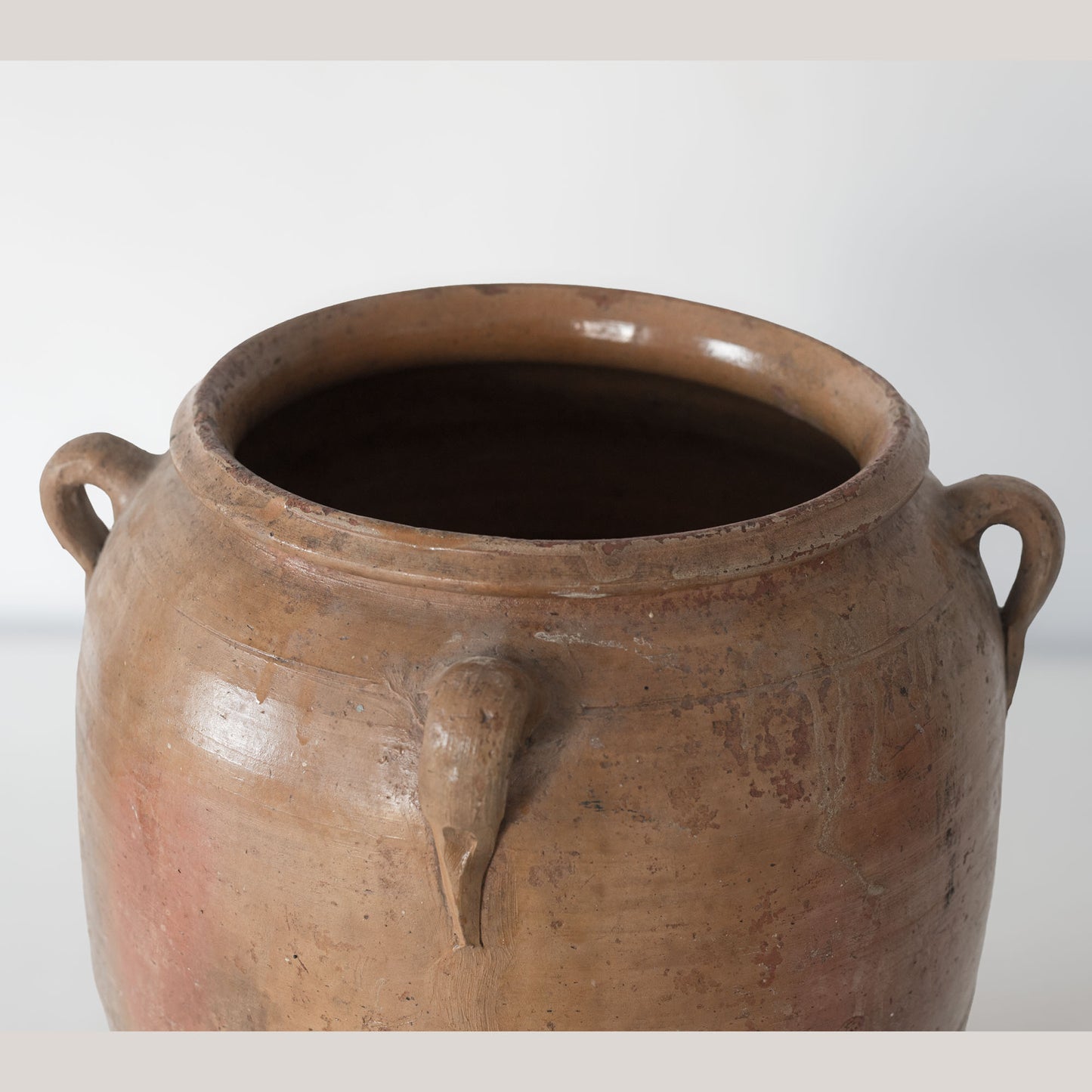Large Antique Olive Pot – 19th Century Mediterranean