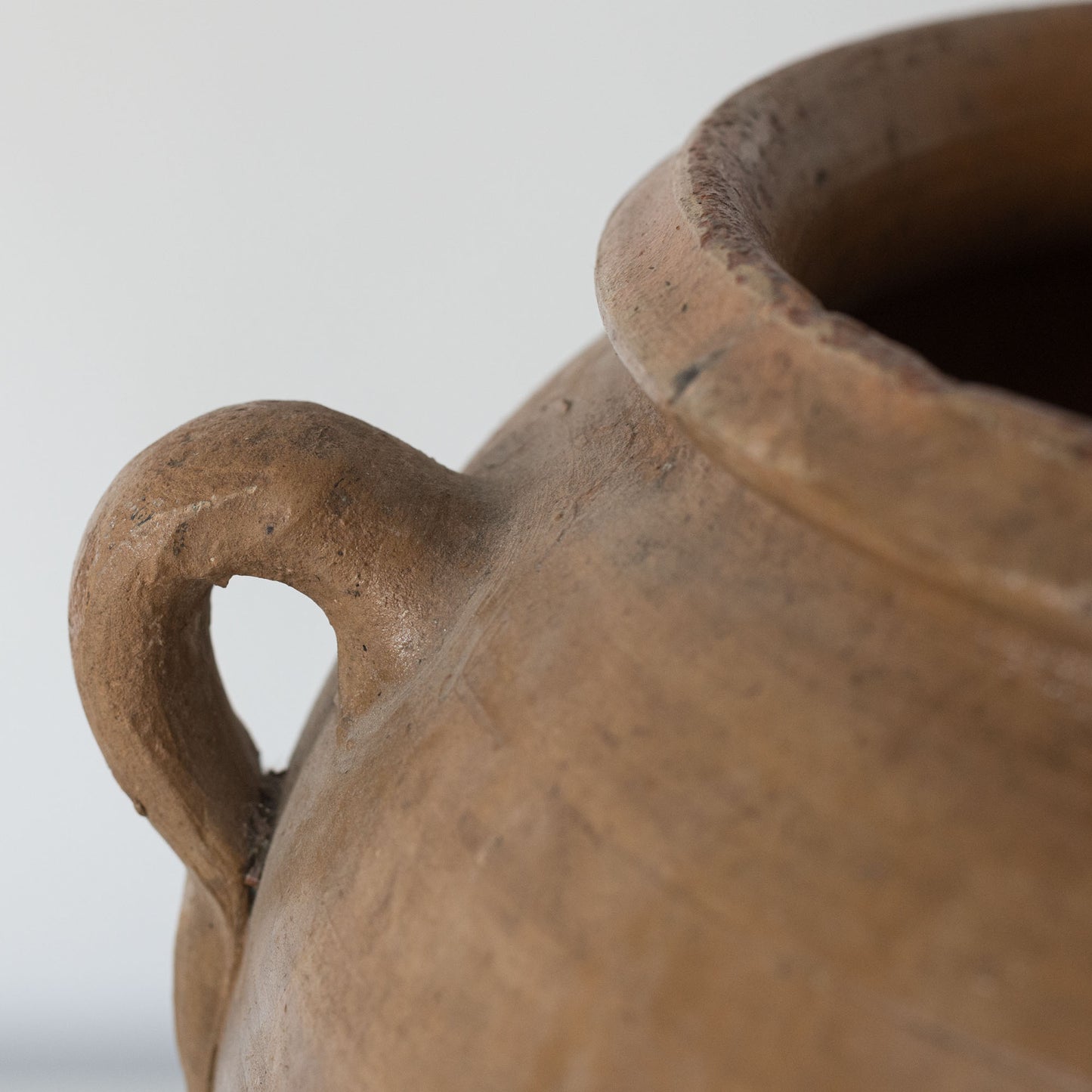 Large Antique Olive Pot – 19th Century Mediterranean