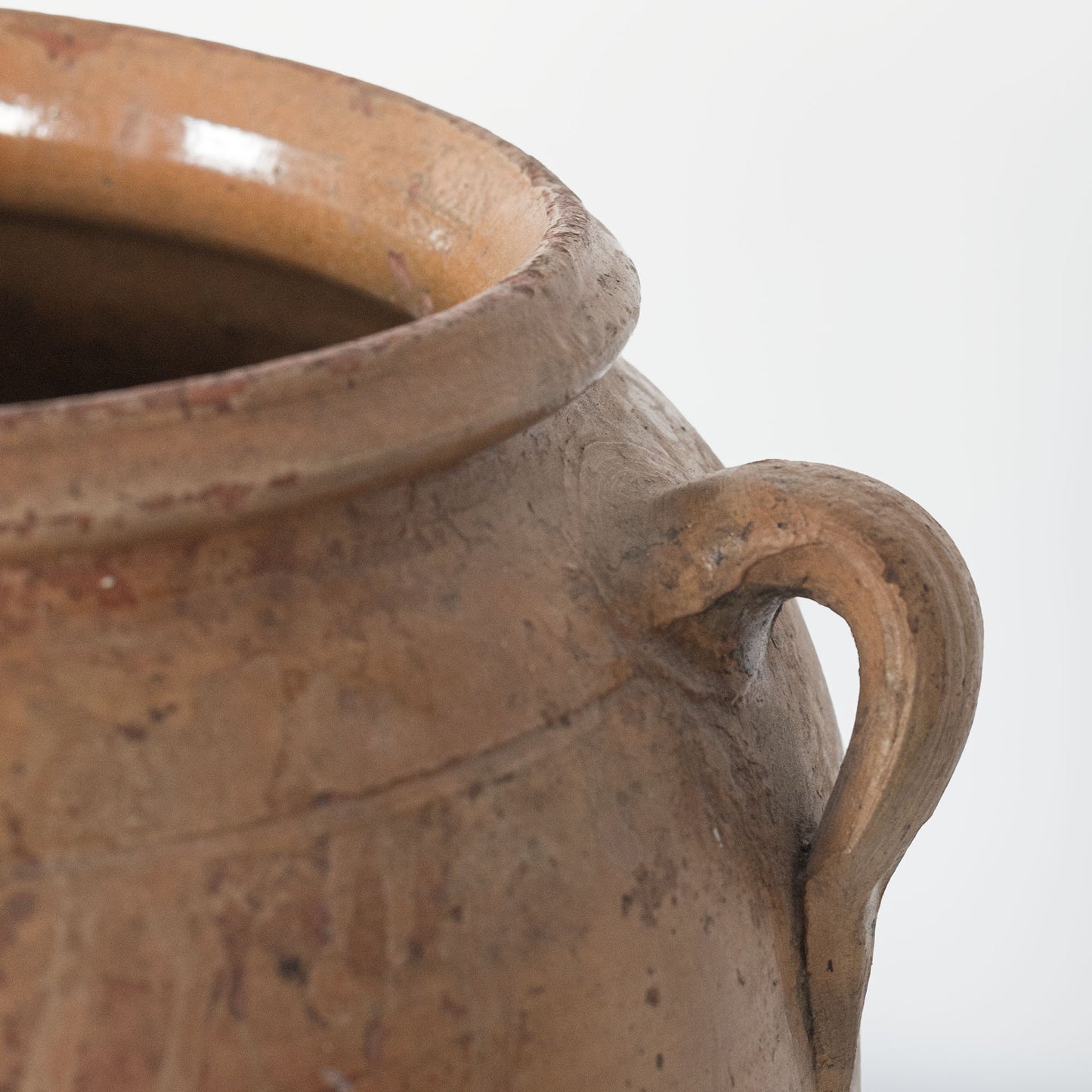 Large Antique Olive Pot – 19th Century Mediterranean