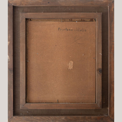 Positano and Valldemossa Two Post Impressionist Landscapes - Signed