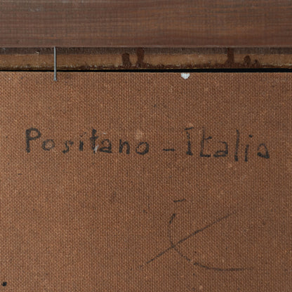 Positano and Valldemossa Two Post Impressionist Landscapes - Signed