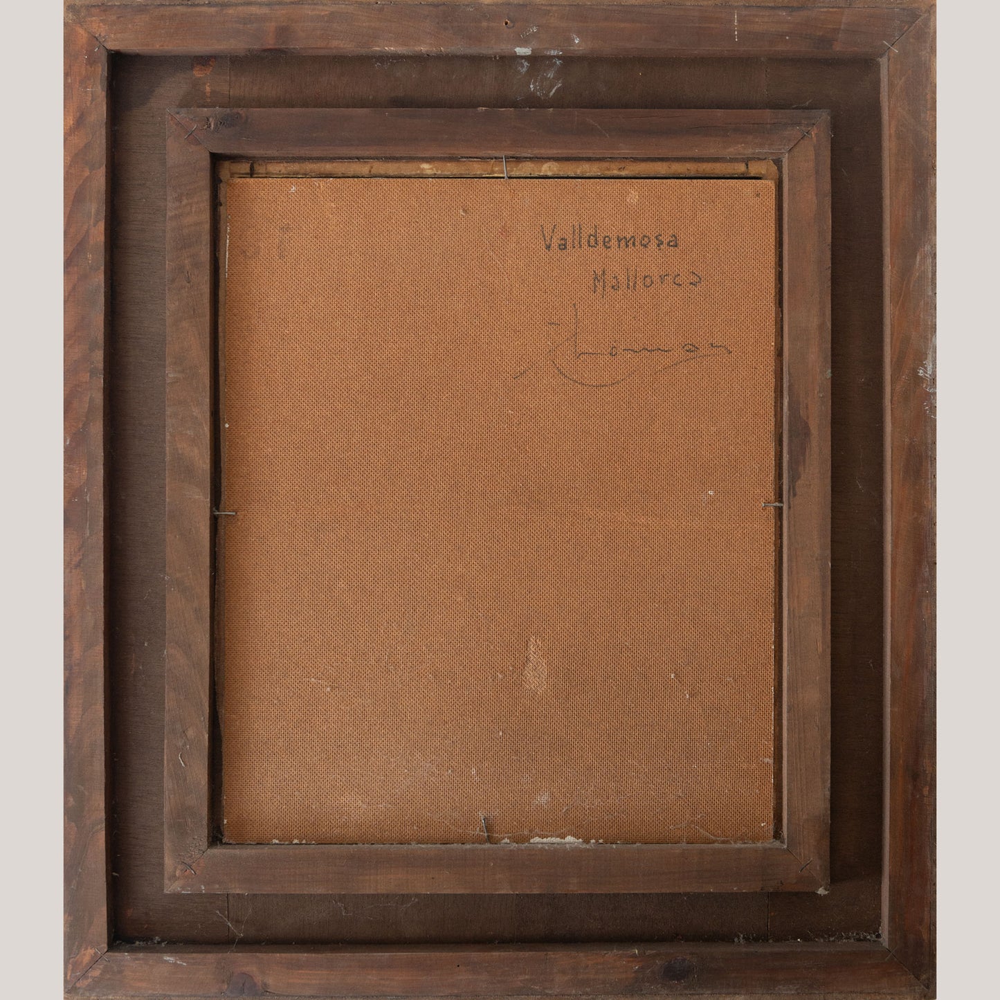 Positano and Valldemossa Two Post Impressionist Landscapes - Signed