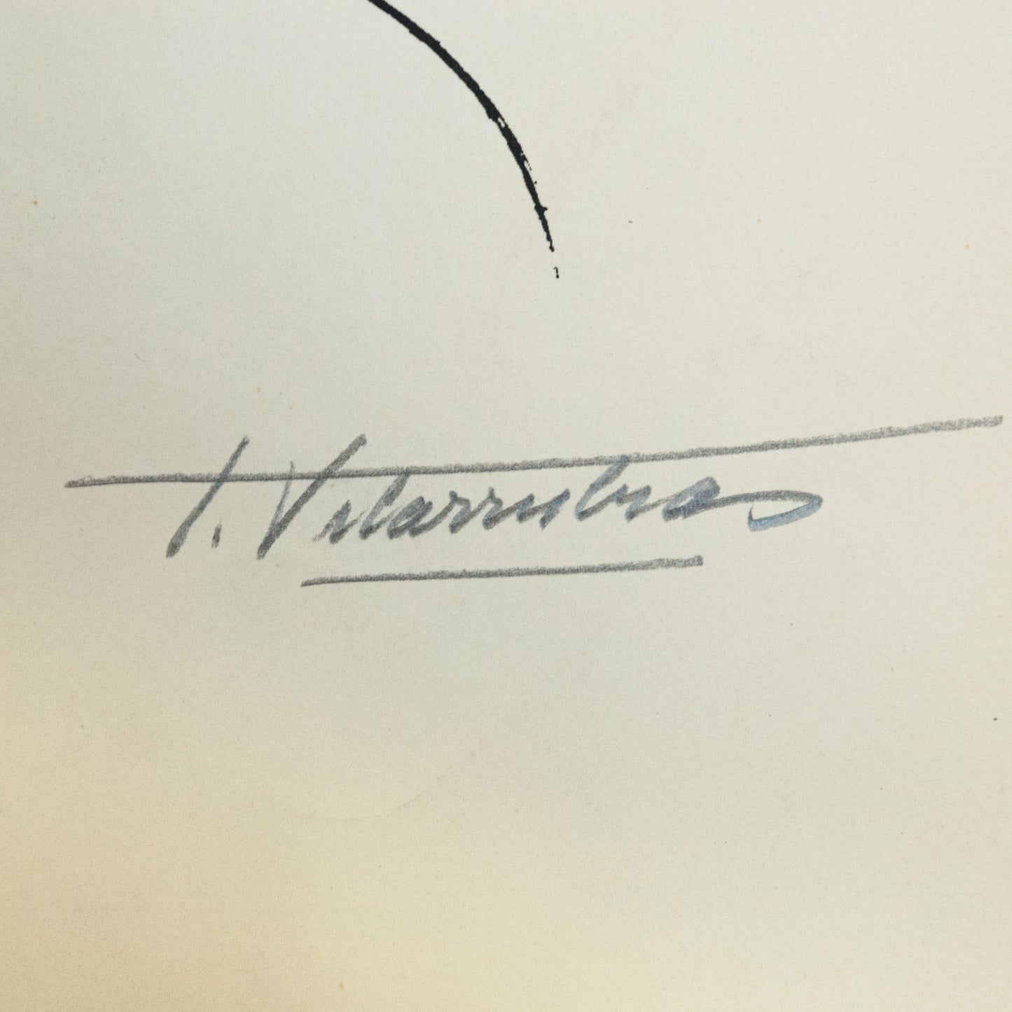 Aubrey Beardsley–Inspired Stylistic Limited Edition Silkscreen by Teresa Vilarrubias