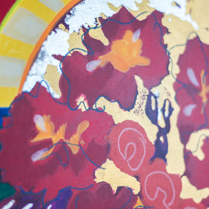 Floral Still Life Serigraphs (Set of Three) by Liz Jardine