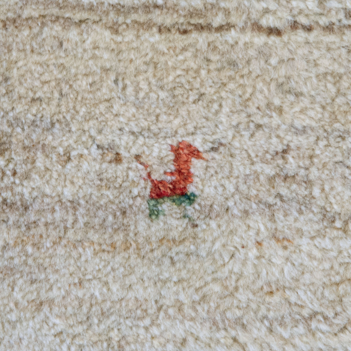 Vintage Persian Gabbeh Rug – Hand-Knotted Wool – 257 × 178 cm