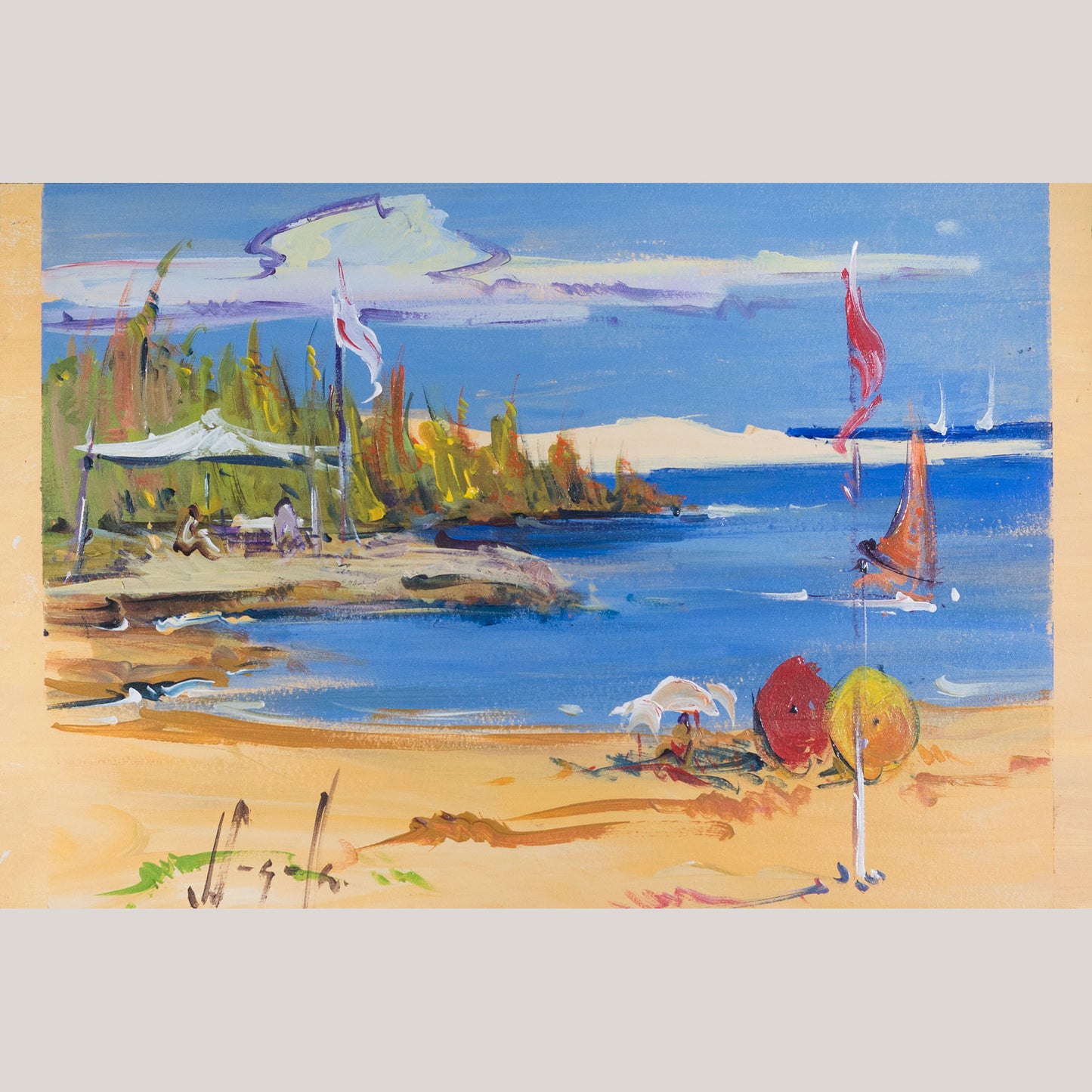 Costa Brava Beach Scenes by Joan Sarquella Oliveras