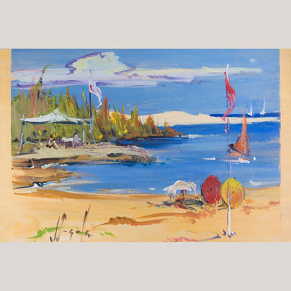 Costa Brava Beach Scenes by Joan Sarquella Oliveras