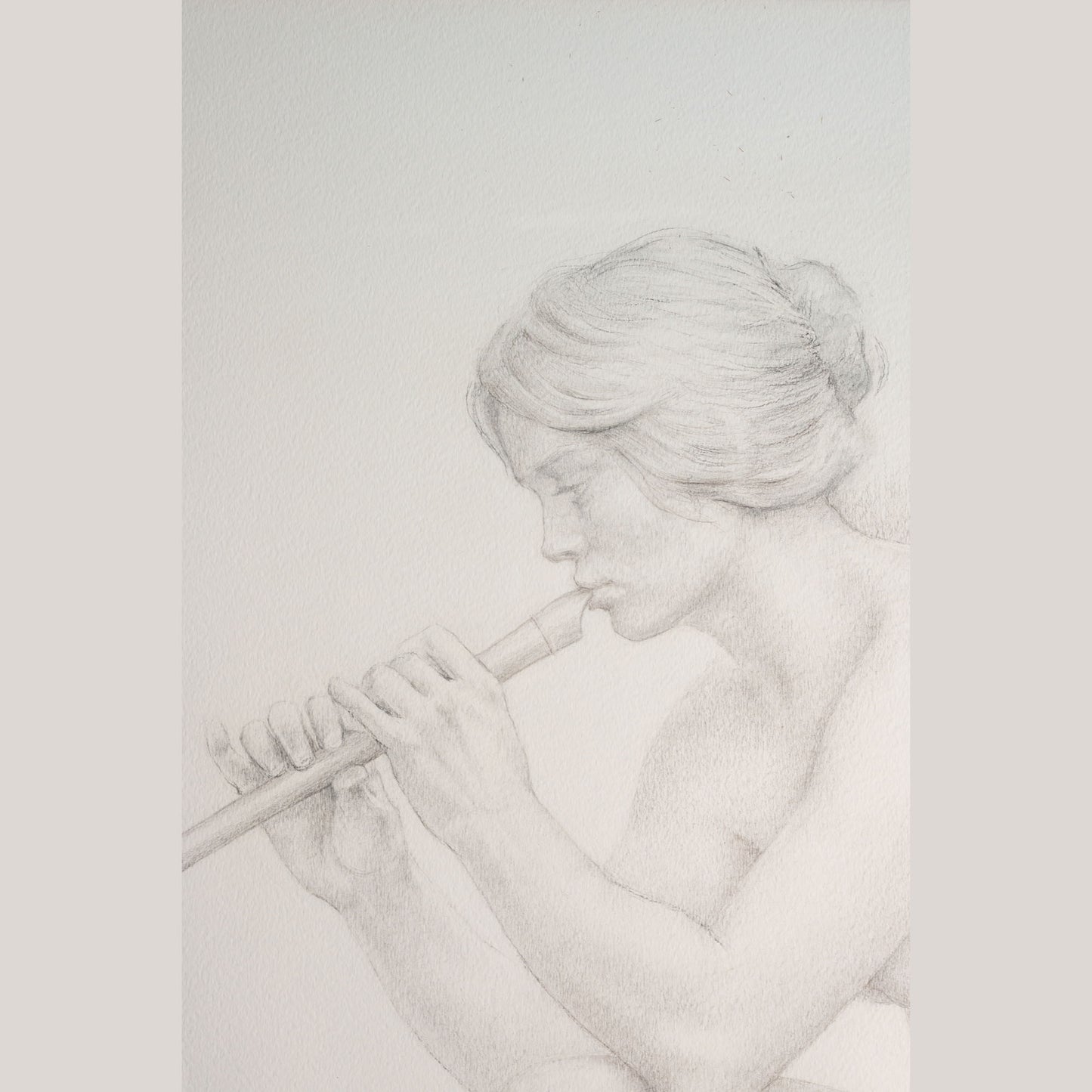 The Four Seasons (Les Quatre Estacions) – Suite of Four Large Framed Original Graphite Drawings