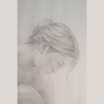 The Four Seasons (Les Quatre Estacions) – Suite of Four Large Framed Original Graphite Drawings