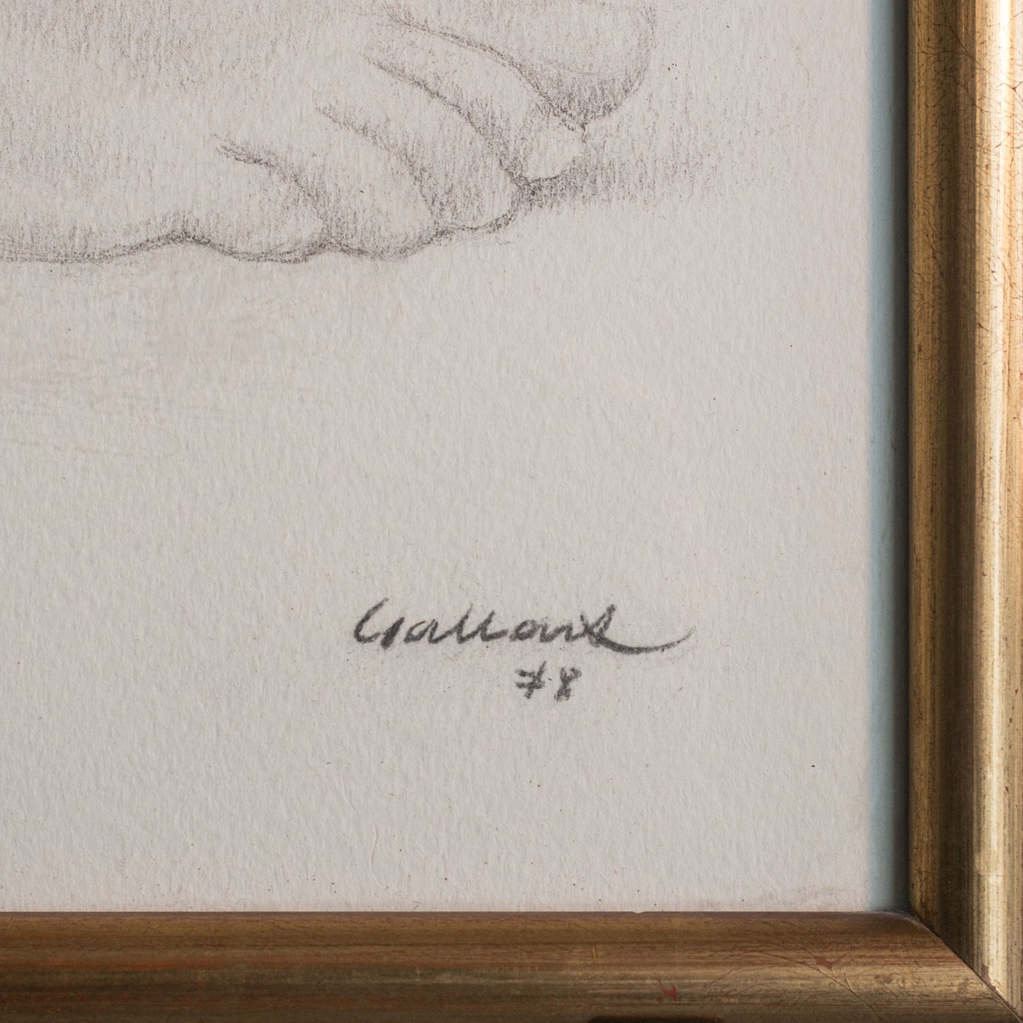 The Four Seasons (Les Quatre Estacions) – Suite of Four Large Framed Original Graphite Drawings