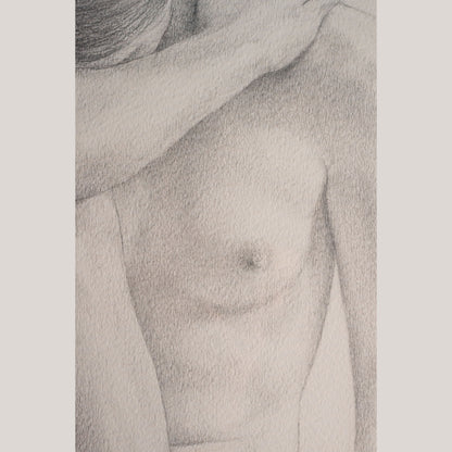 The Four Seasons (Les Quatre Estacions) – Suite of Four Large Framed Original Graphite Drawings