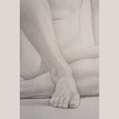 The Four Seasons (Les Quatre Estacions) – Suite of Four Large Framed Original Graphite Drawings