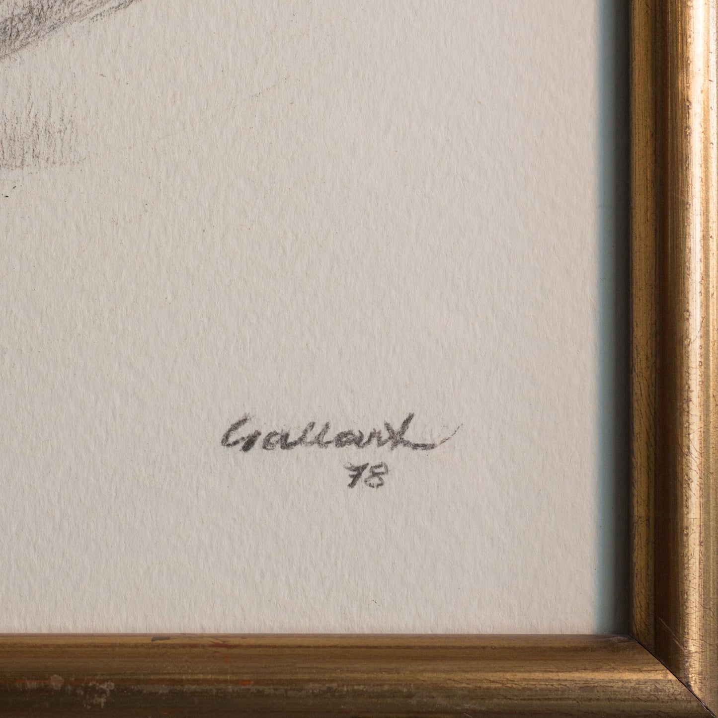 The Four Seasons (Les Quatre Estacions) – Suite of Four Large Framed Original Graphite Drawings