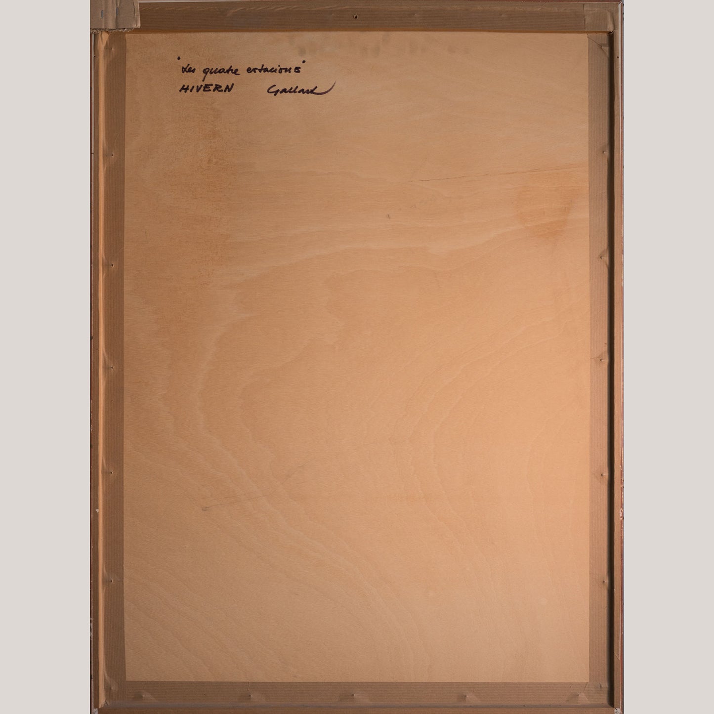 The Four Seasons (Les Quatre Estacions) – Suite of Four Large Framed Original Graphite Drawings