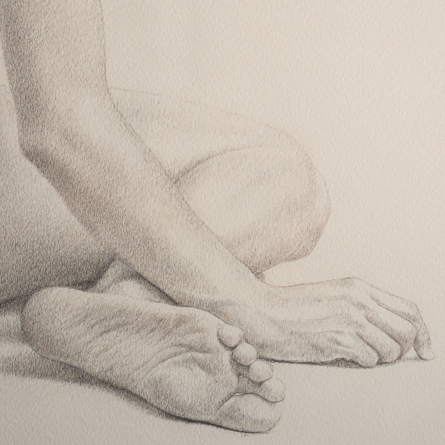 The Four Seasons (Les Quatre Estacions) – Suite of Four Large Framed Original Graphite Drawings