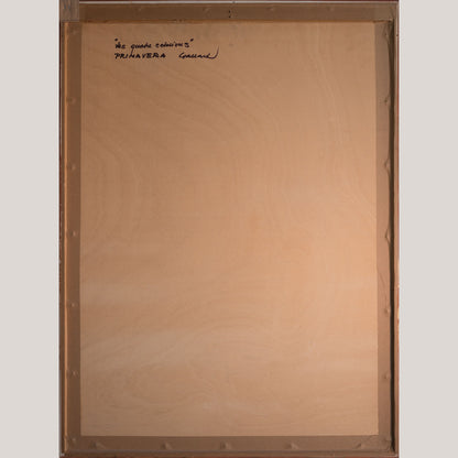 The Four Seasons (Les Quatre Estacions) – Suite of Four Large Framed Original Graphite Drawings