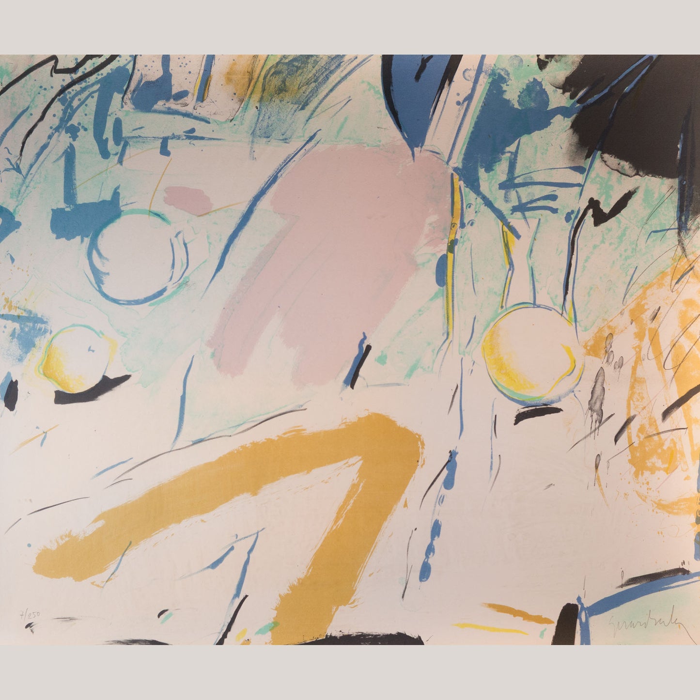 Abstract Lithograph – Gerard Sala i Rosselló