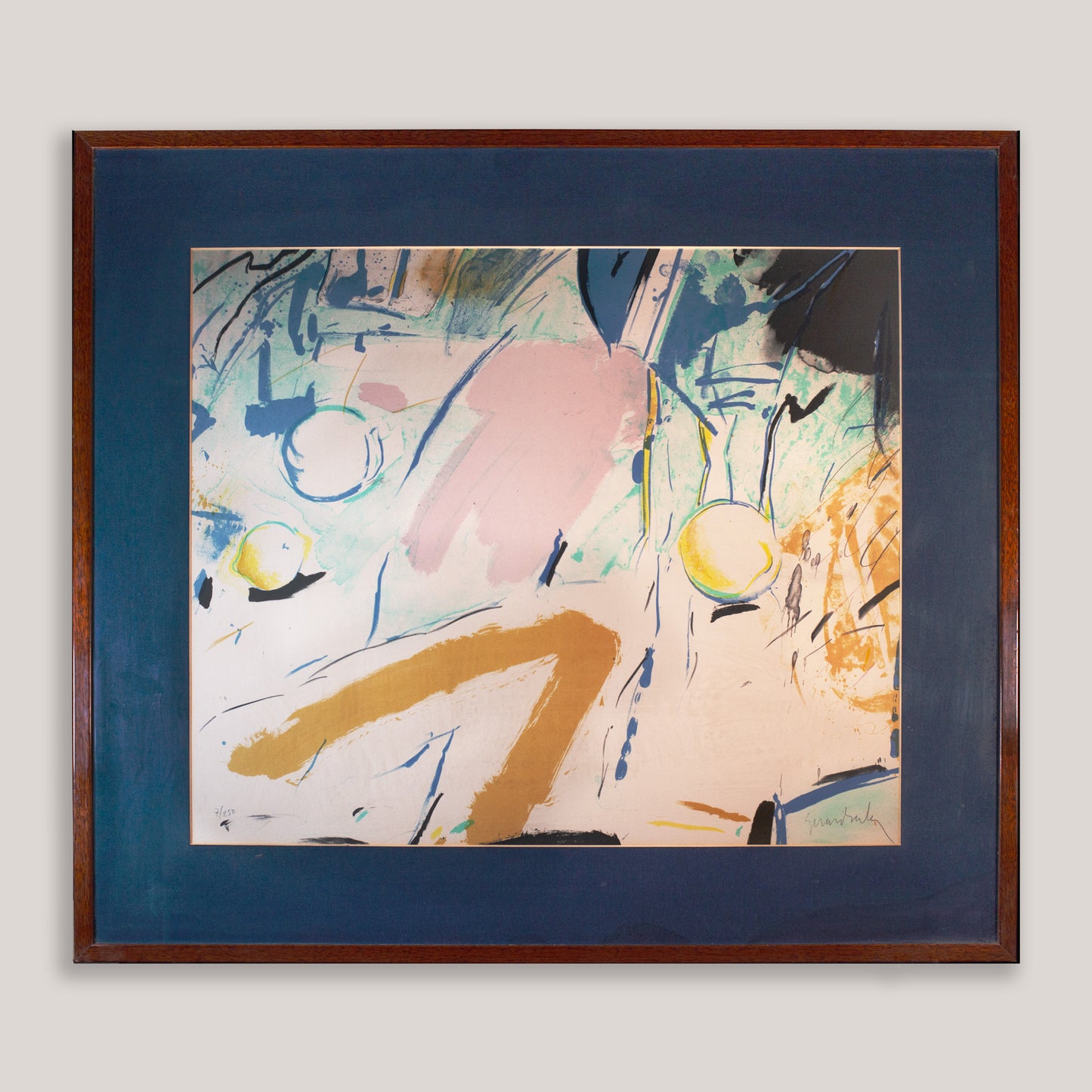 Abstract Lithograph – Gerard Sala i Rosselló