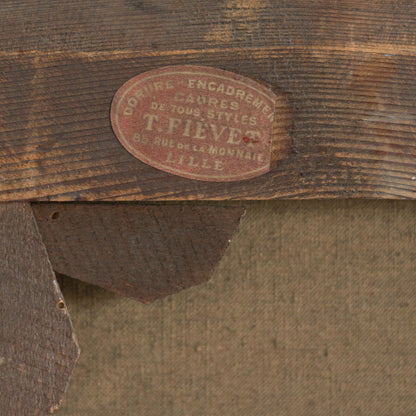 Floral Still Life in Vase - Signed and Dated  - Oil on Canvas