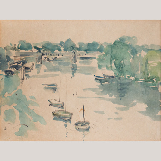 Putney Bridge, London Watercolour