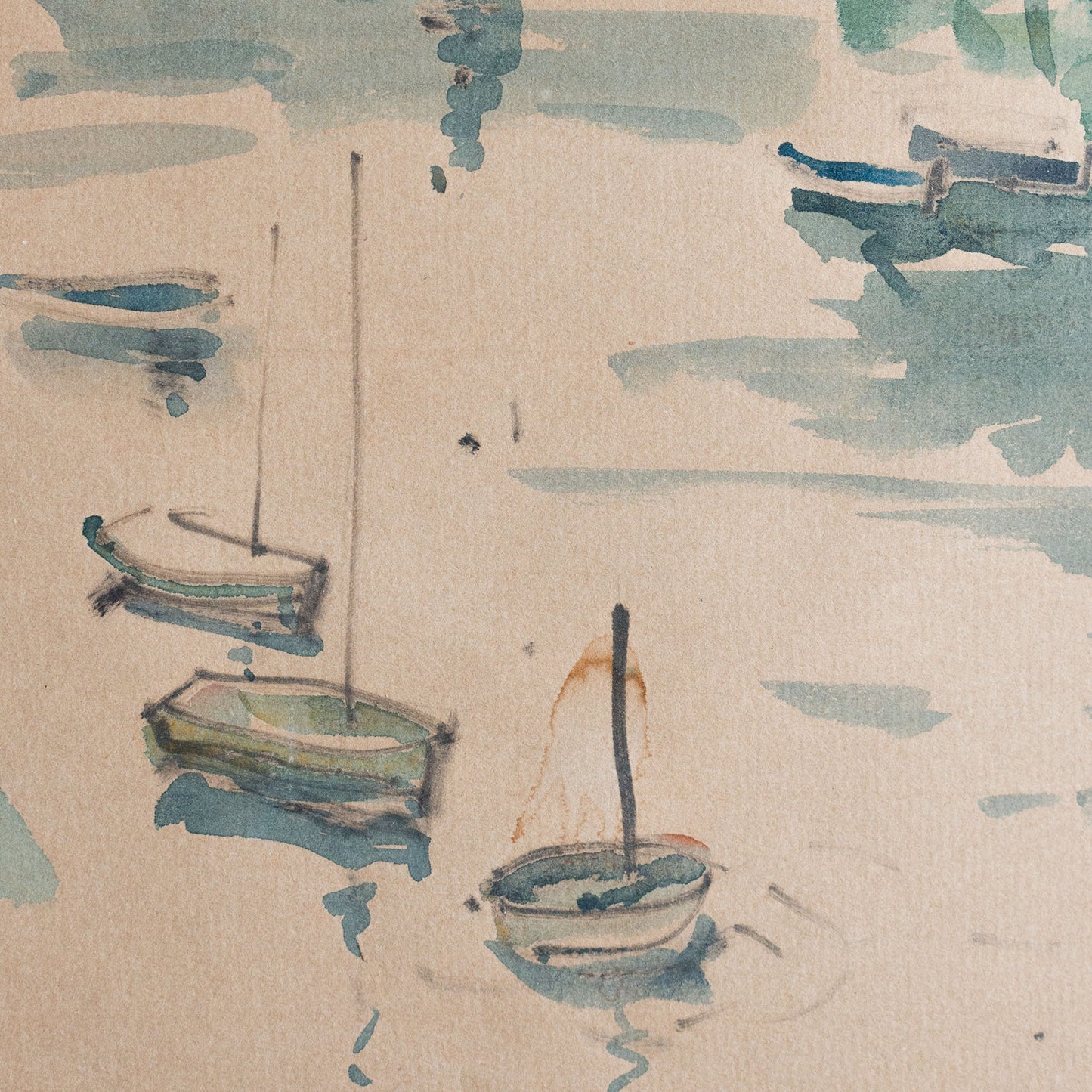 Putney Bridge, London Watercolour