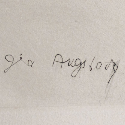 Poissons – Signed Engraving – Géa Augsbourg