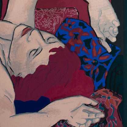 Reclining Female Nude | Original Limited Edition