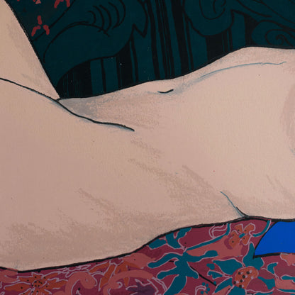 Reclining Female Nude | Original Limited Edition