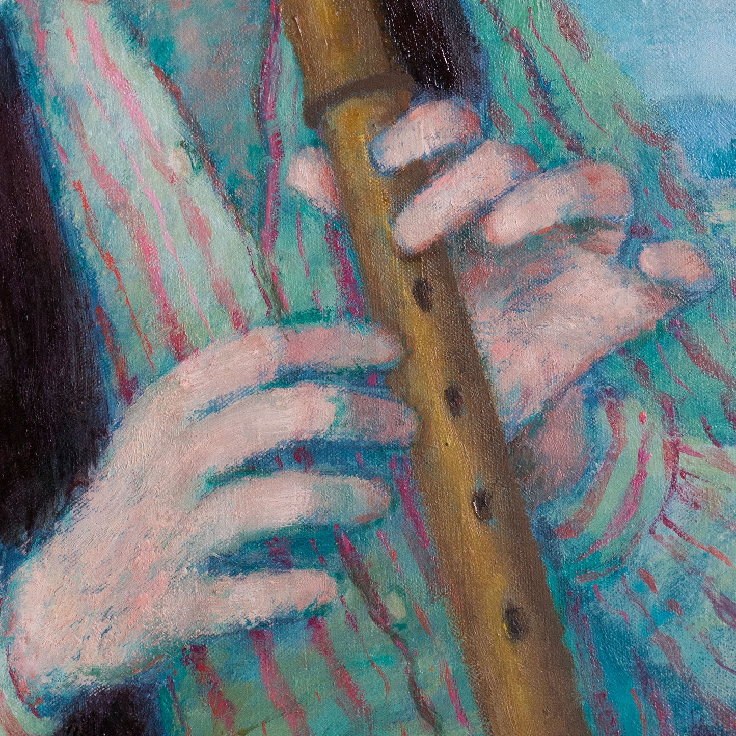 Enfant au Pipeau – Larrania (Signature Presently Unidentified)