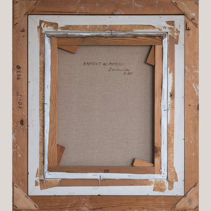 Enfant au Pipeau – Larrania (Signature Presently Unidentified)