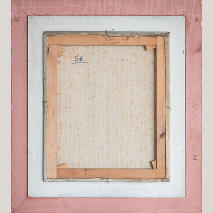 Floral Still Life Colourist Oil Painting – Signed (Artist Unidentified)