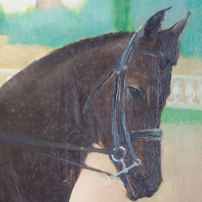 Equestrian Rider in Landscape – Rosa Torras